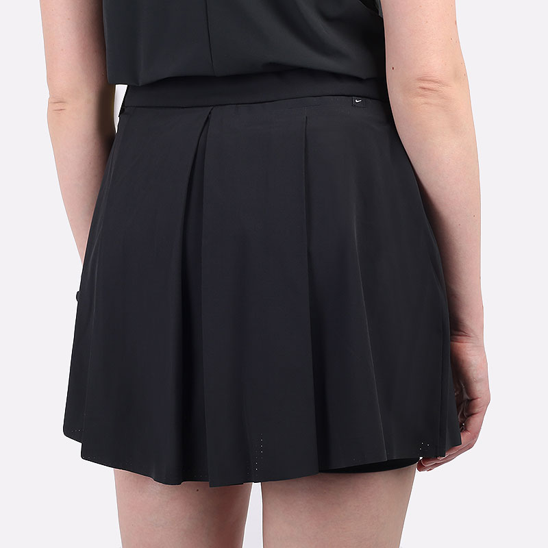 женская черная юбка Nike Flex Ace Women's 38cm Golf Skirt CU9362-010 - цена, описание, фото 5